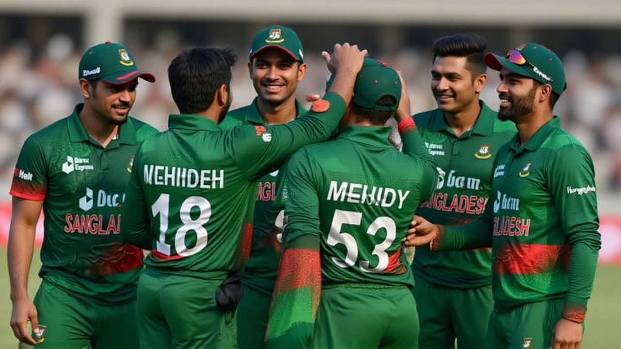 बांग्लादेश ICC चैंपियंस ट्रॉफी 2025 टीम: शान्तो कप्तान, मीरीज़ मुख्य खिलाड़ी